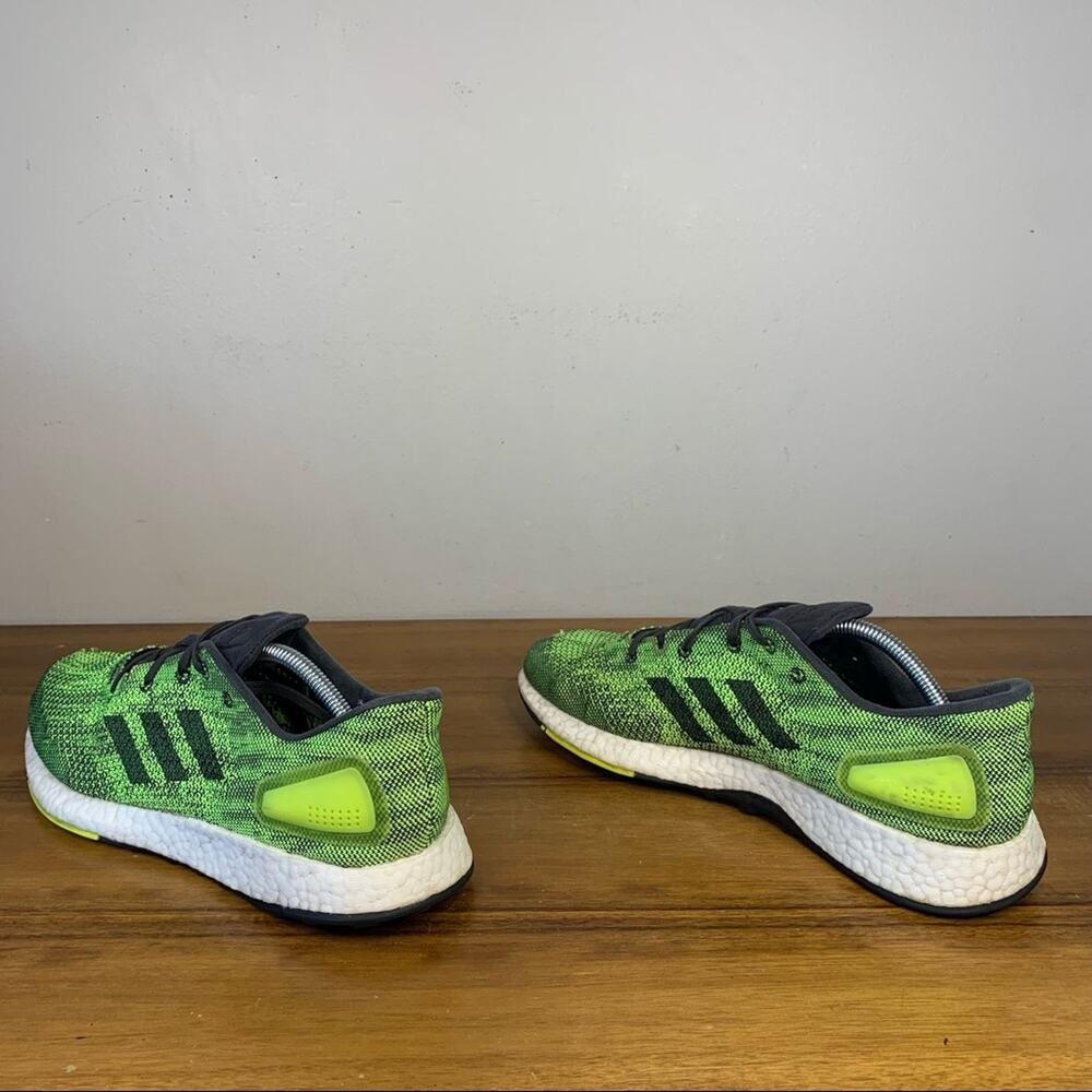 Adidas PureBoost DPR Solar Yellow Mens Running Shoe Size 10.5 - Picture 6 of 9